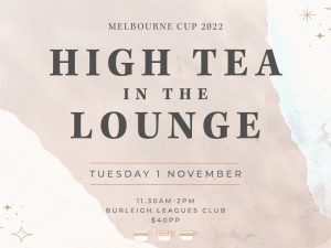 Melbourne Cup High Tea