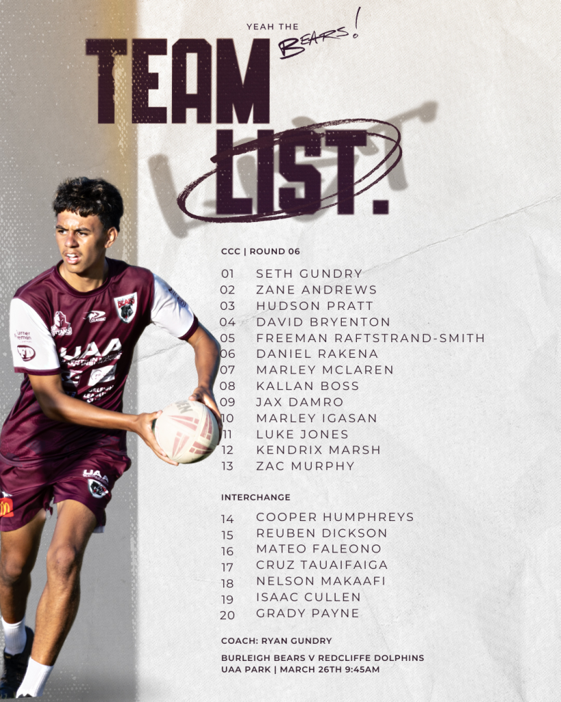 CCC Team List