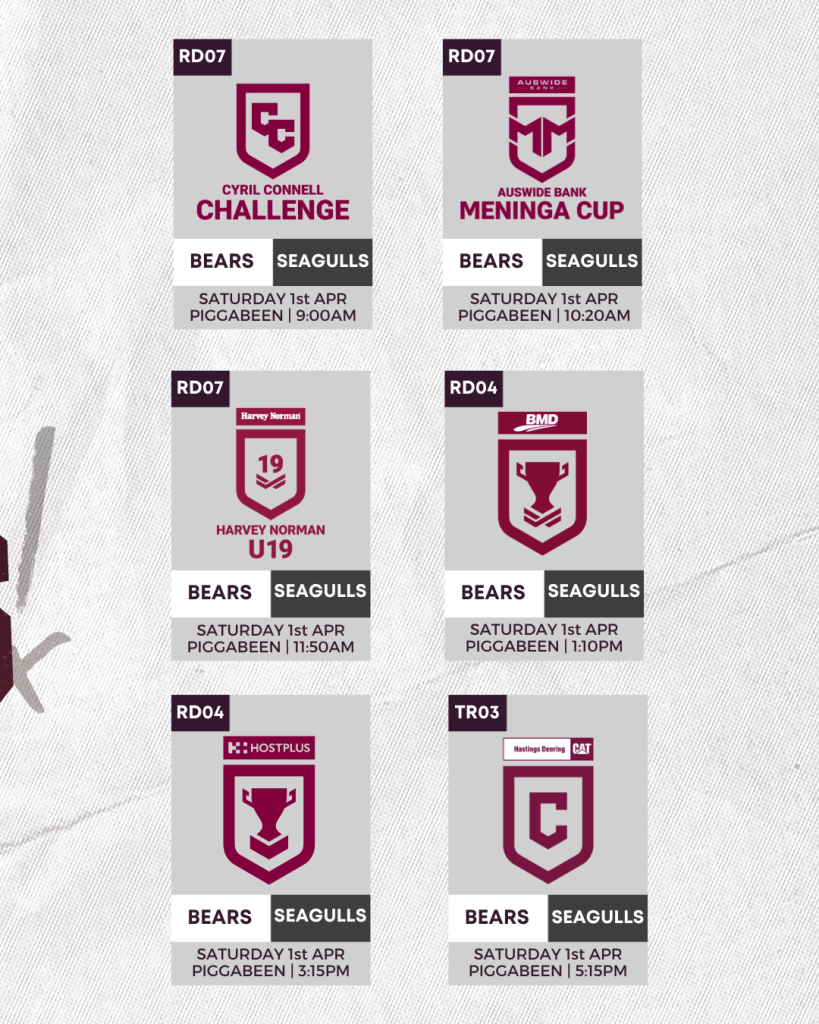 Upcoming Game Times