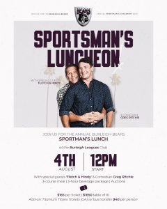 Bears Sportsman Lunch