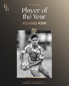 2023 Old Boys Player of the Year
