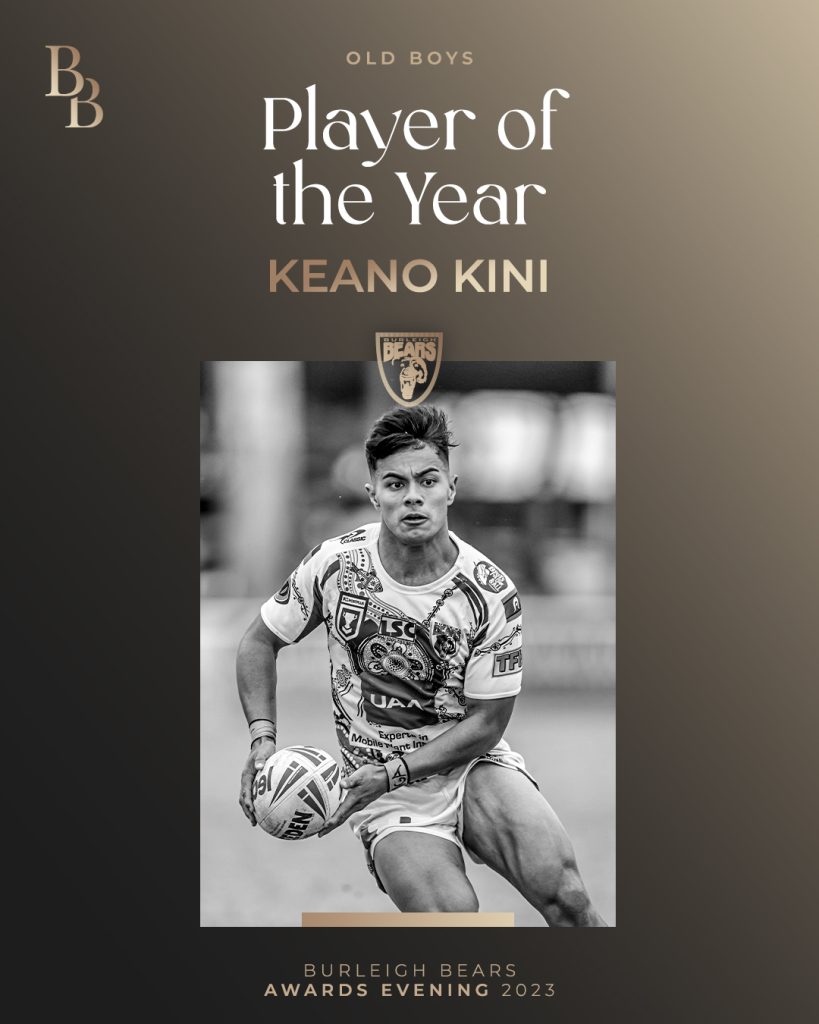 2023 Old Boys Player of the Year