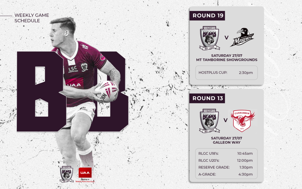 Upcoming Game Times
