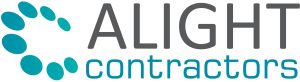 Alight Contractors Logo Wide Colour Dark