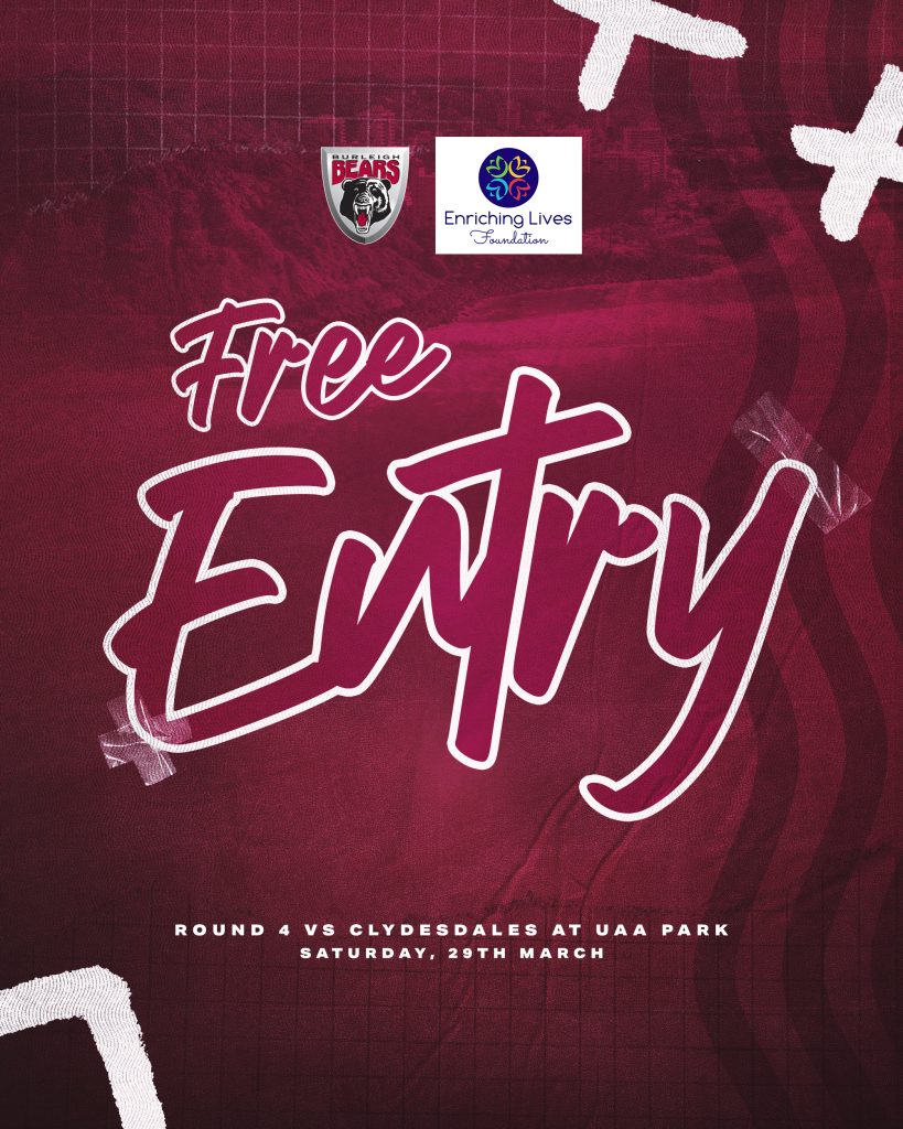 Free Entry Saturday 29th March