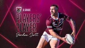 Bb25 Presentation Evening Players' Player Scott