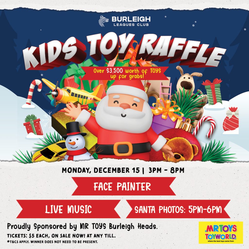 Burleigh Leagues Club Christmas Raffle